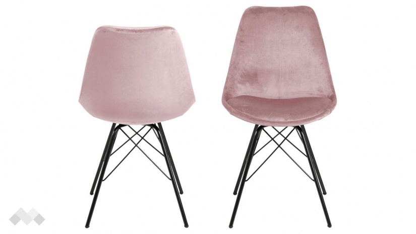 Трапезен стол Ерис пепел от рози - изглед 1 - МебелМаг Трапезен стол Ерис пепел от рози - изглед 1