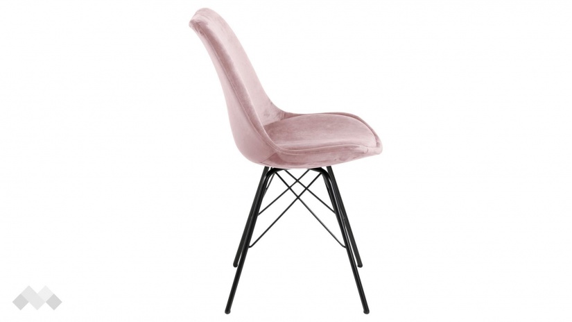 Трапезен стол Ерис пепел от рози - изглед 3 - МебелМаг Трапезен стол Ерис пепел от рози - изглед 3