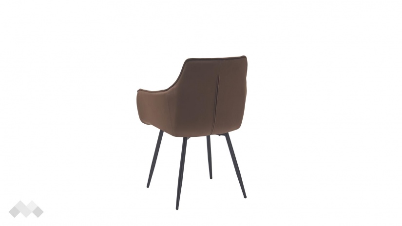 Трапезен стол Олен кафяв - изглед 5