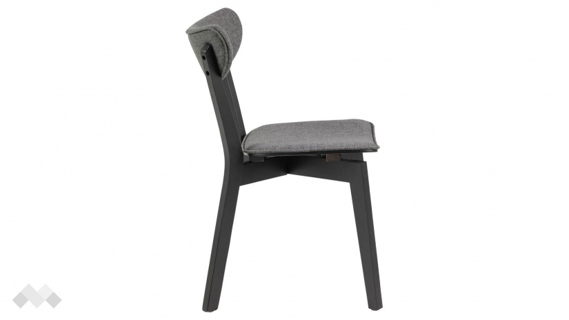 Трапезен стол Роксби тъмно сив - изглед 3