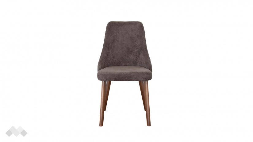 Трапезен стол Валенсия кафяв - изглед 2 - МебелМаг Трапезен стол Валенсия кафяв - изглед 2