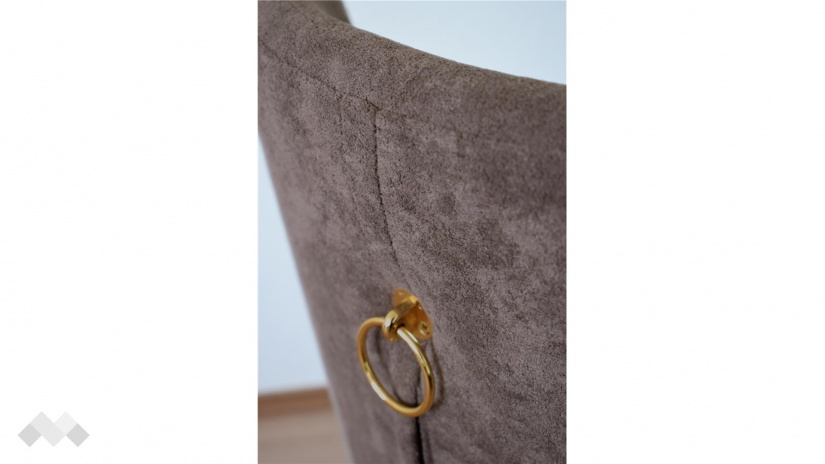 Трапезен стол Вая кафяв - изглед 4 - МебелМаг Трапезен стол Вая кафяв - изглед 4