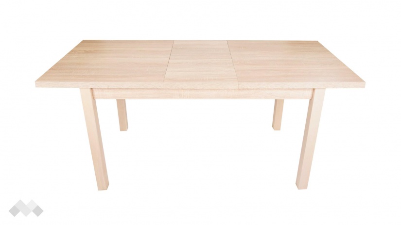 Трапезна маса Илейн разтегателни светла сонома - изглед 3 - МебелМаг Трапезна маса Илейн разтегателни светла сонома - изглед 3