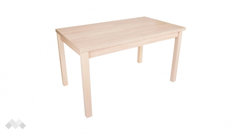 Трапезна маса Илейн разтегателни светла сонома - изглед 1 - МебелМаг Трапезна маса Илейн разтегателни светла сонома - изглед 1