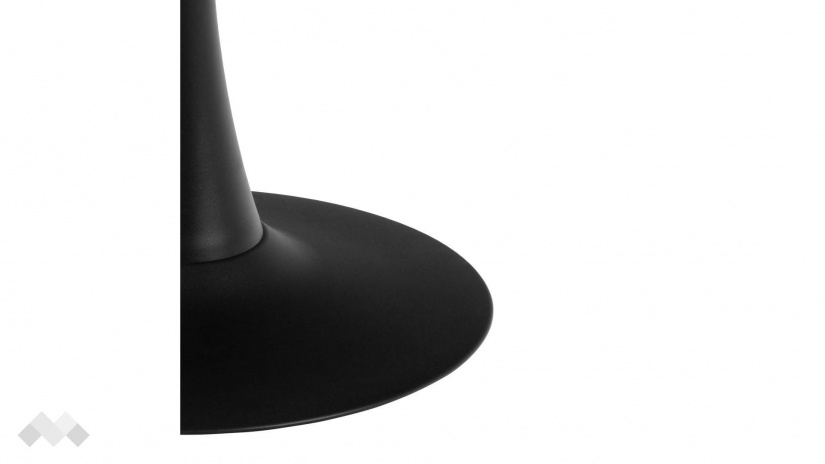 Трапезна маса Малта неразтегателни кафяв с черно - изглед 4 - МебелМаг Трапезна маса Малта неразтегателни кафяв с черно - изглед 4