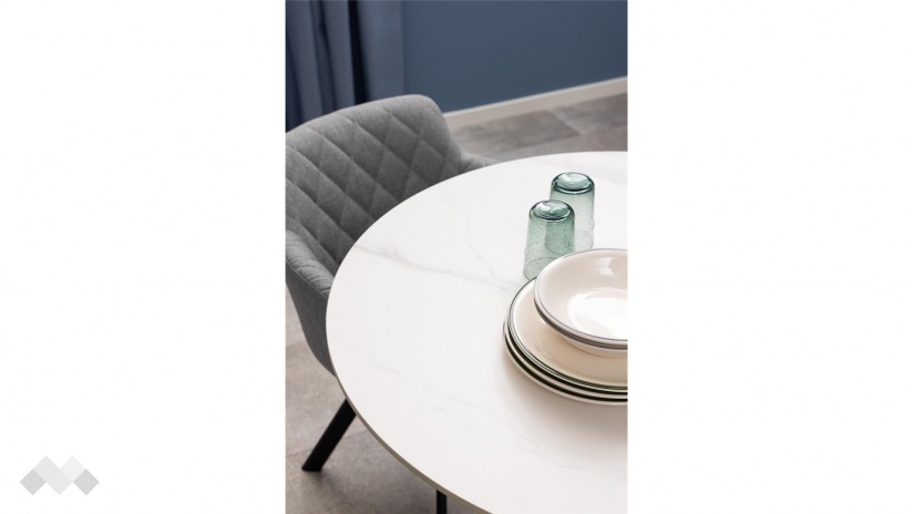 Трапезна маса Малта неразтегателни бял - изглед 5 - МебелМаг Трапезна маса Малта неразтегателни бял - изглед 5