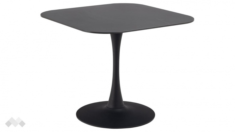 Трапезна маса Малта неразтегателни черен - изглед 2 - МебелМаг Трапезна маса Малта неразтегателни черен - изглед 2