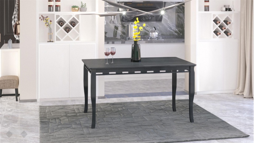 Трапезна маса Париж L разтегателни венге - изглед 1 - МебелМаг Трапезна маса Париж L разтегателни венге - изглед 1