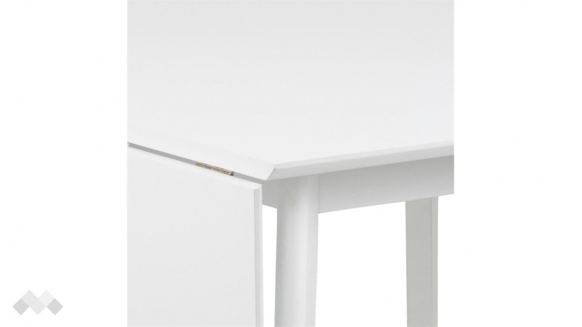 Трапезна маса Роксби разтегателни бял - изглед 5 - МебелМаг Трапезна маса Роксби разтегателни бял - изглед 5