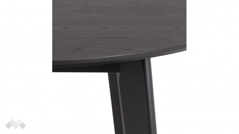 Трапезна маса Роксби неразтегателни черен мат - изглед 5 - МебелМаг Трапезна маса Роксби неразтегателни черен мат - изглед 5