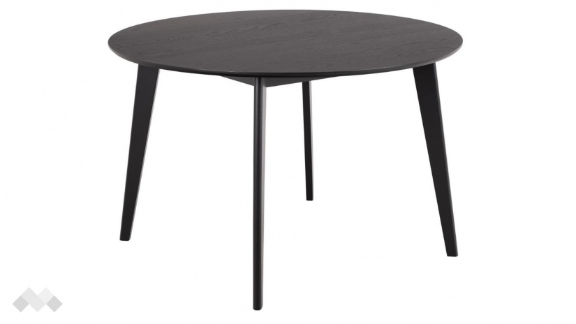 Трапезна маса Роксби неразтегателни черен мат - изглед 1 - МебелМаг Трапезна маса Роксби неразтегателни черен мат - изглед 1