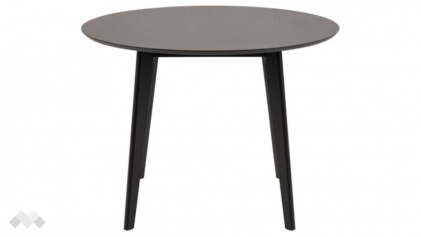 Трапезна маса Роксби неразтегателни черен мат - изглед 3 - МебелМаг Трапезна маса Роксби неразтегателни черен мат - изглед 3