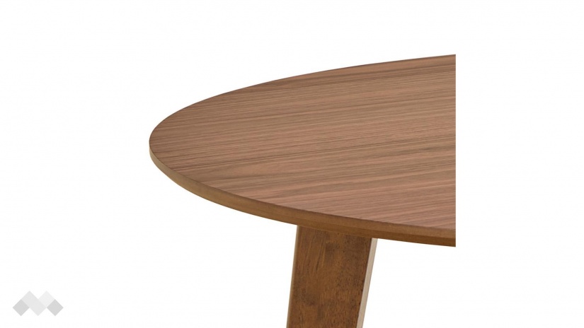 Трапезна маса Роксби неразтегателни орех - изглед 3 - МебелМаг Трапезна маса Роксби неразтегателни орех - изглед 3