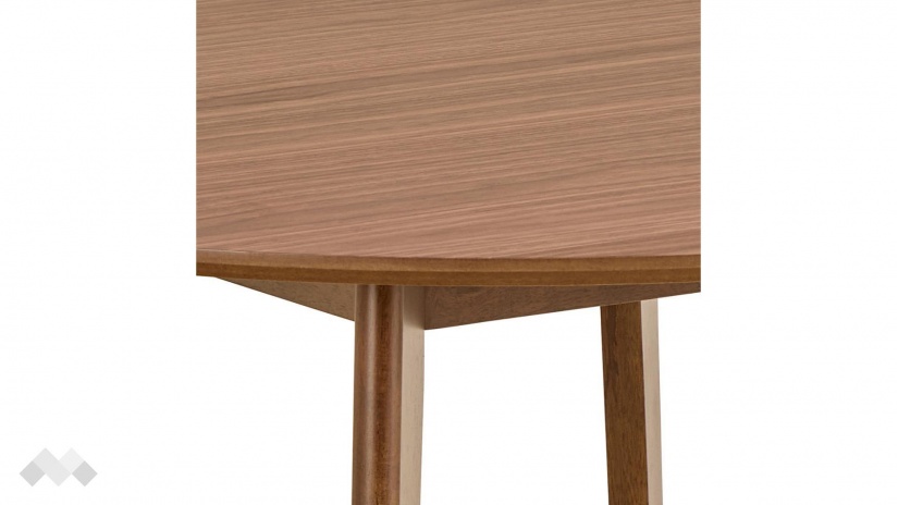 Трапезна маса Роксби неразтегателни орех - изглед 4 - МебелМаг Трапезна маса Роксби неразтегателни орех - изглед 4
