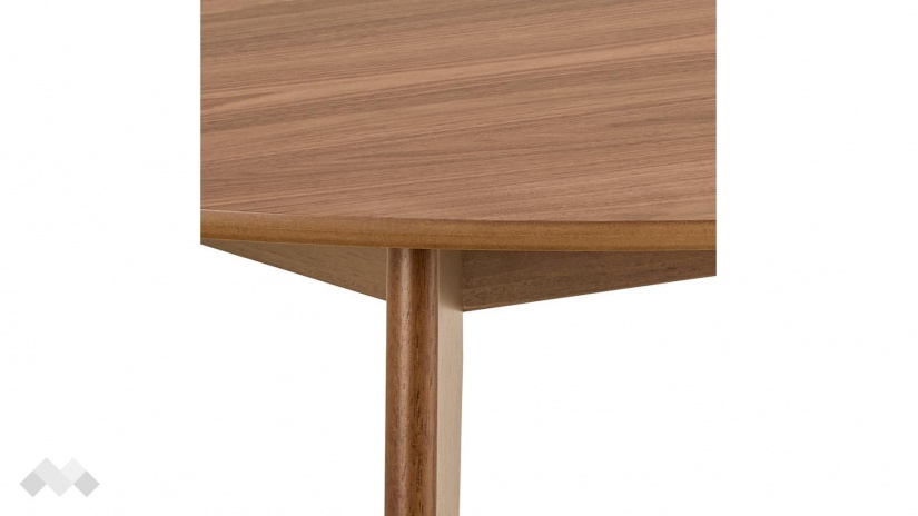 Трапезна маса Роксби неразтегателни орех - изглед 4 - МебелМаг Трапезна маса Роксби неразтегателни орех - изглед 4
