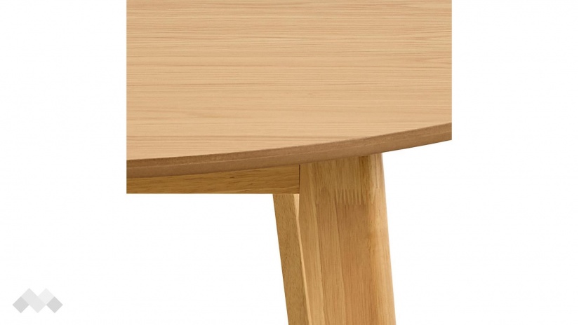 Трапезна маса Роксби неразтегателни светъл дъб - изглед 5 - МебелМаг Трапезна маса Роксби неразтегателни светъл дъб - изглед 5