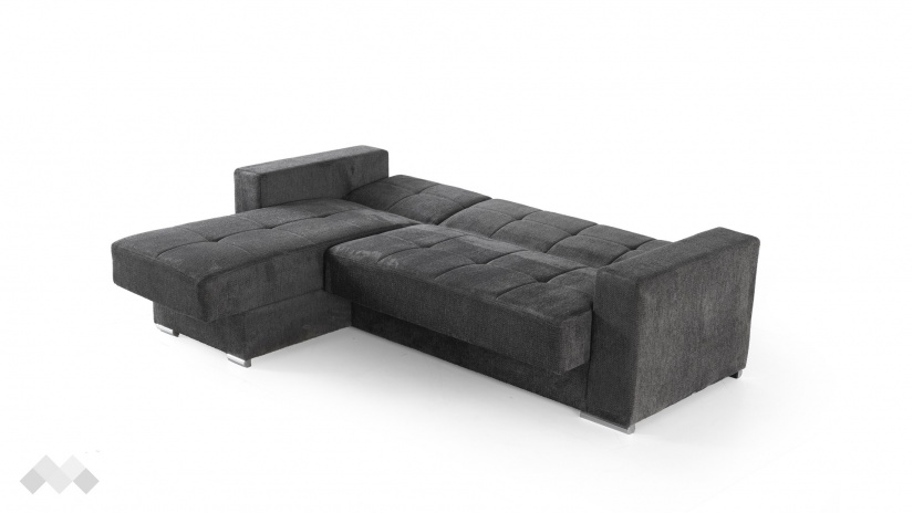 Ъглов диван Алтеа универсален ъгъл графит - изглед 10