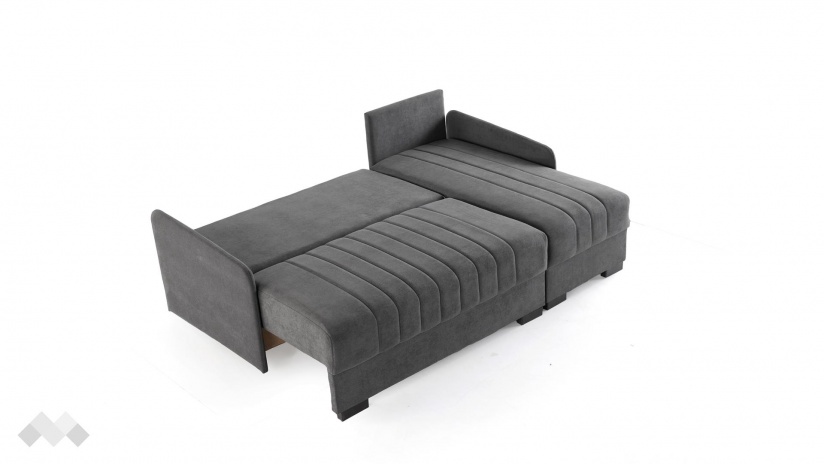Ъглов диван Бета универсален ъгъл сив - изглед 9 - МебелМаг Ъглов диван Бета универсален ъгъл сив - изглед 9