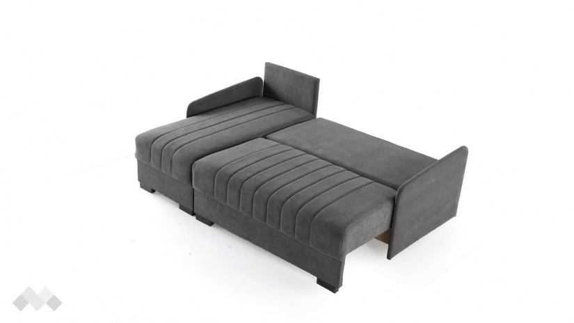 Ъглов диван Бета универсален ъгъл сив - изглед 10 - МебелМаг Ъглов диван Бета универсален ъгъл сив - изглед 10