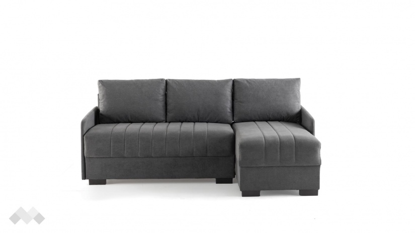 Ъглов диван Бета универсален ъгъл сив - изглед 3 - МебелМаг Ъглов диван Бета универсален ъгъл сив - изглед 3