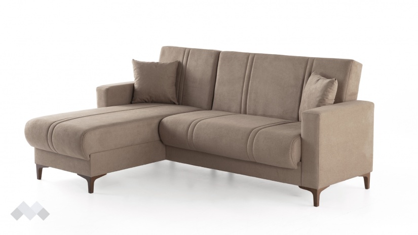 Ъглов диван Браво универсален ъгъл кафяв - изглед 4 - МебелМаг Ъглов диван Браво универсален ъгъл кафяв - изглед 4