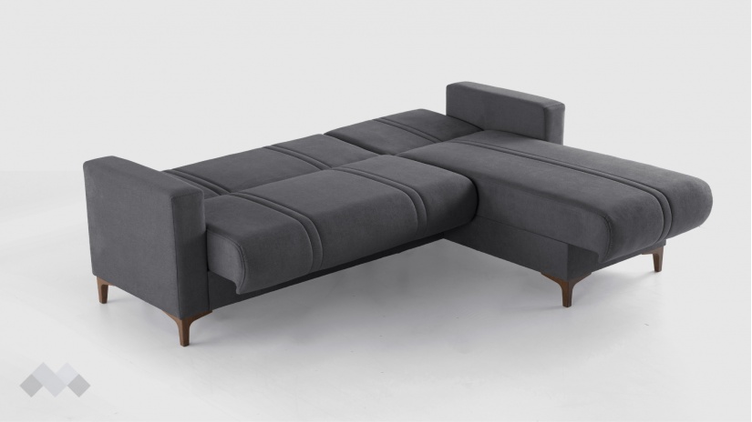 Ъглов диван Браво универсален ъгъл сив - изглед 9 - МебелМаг Ъглов диван Браво универсален ъгъл сив - изглед 9