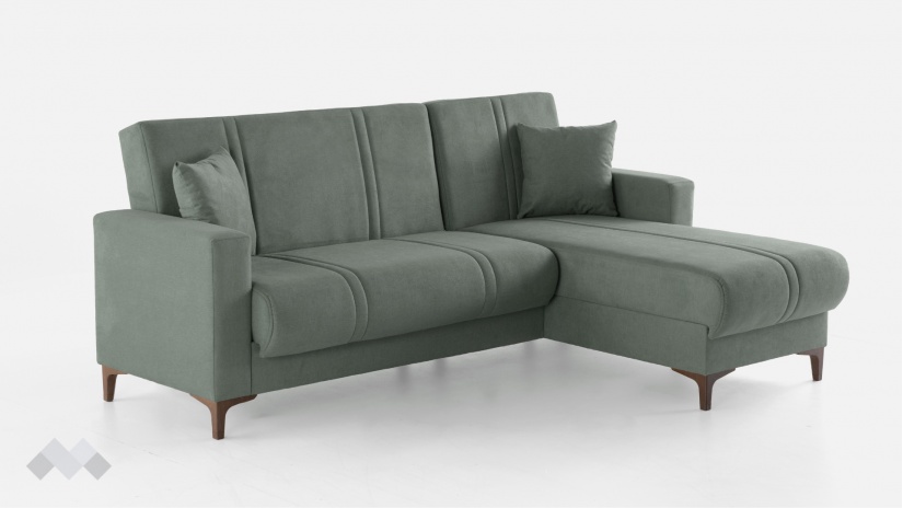 Ъглов диван Браво универсален ъгъл зелен - изглед 3 - МебелМаг Ъглов диван Браво универсален ъгъл зелен - изглед 3