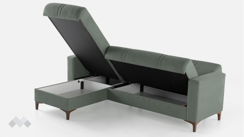 Ъглов диван Браво универсален ъгъл зелен - изглед 8 - МебелМаг Ъглов диван Браво универсален ъгъл зелен - изглед 8