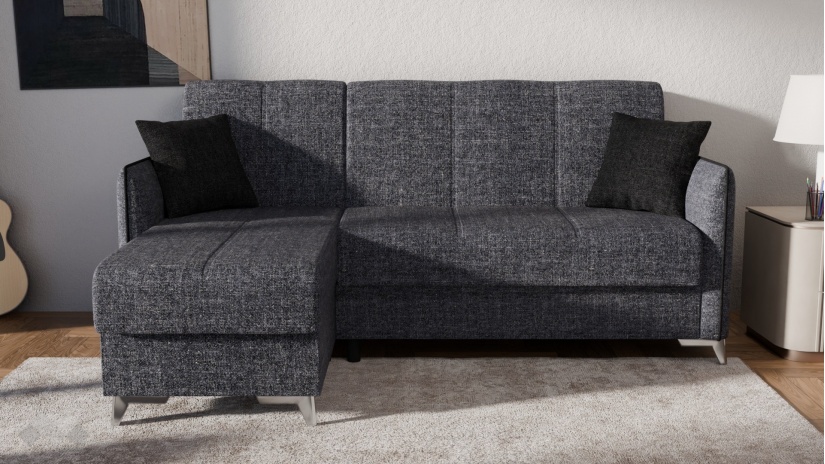 Ъглов диван Сафо универсален ъгъл сив - изглед 4